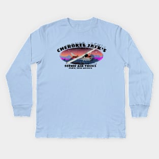 Cherokee Jack's Scenic Air Tours Kids Long Sleeve T-Shirt